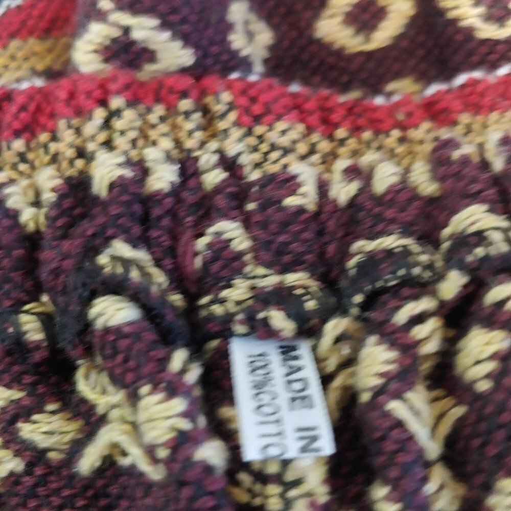 Boho Festival Shorts Vintage Tribal Print Pull On High Waist Hippie - Picture 4 of 7